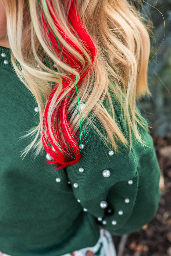 Christmas Red Clip-In