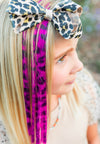 WILD Bright Pink Synthetic Hair Clip-In